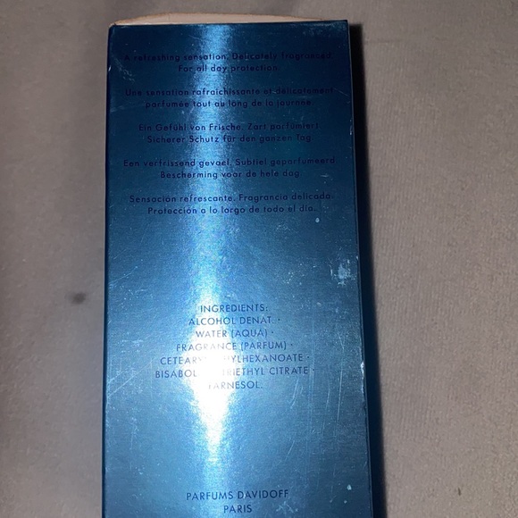 NEW! Davidoff cool water eau deodorante spray 3.4 - Picture 3 of 8